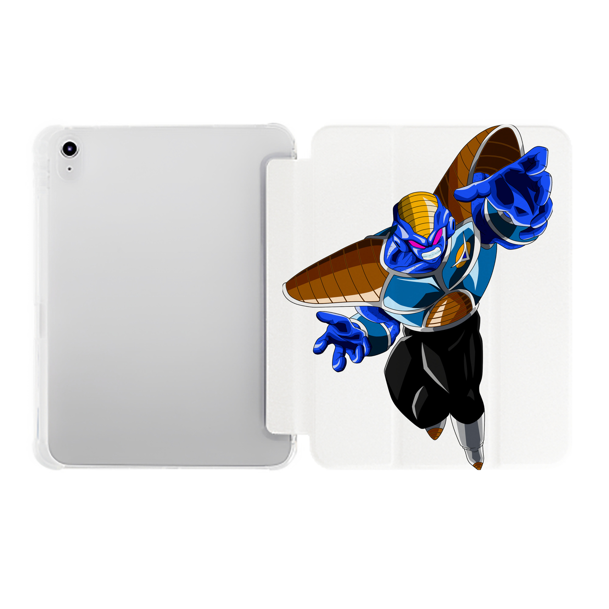 （画像用） ドラゴンボール DRAGON BALL IPad ケース ペン収納付き 三つ折りスタンド PUレザー×シリコン 対応機種9.5/10.5/10.9インチ